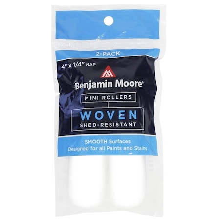 Premier Paint Roller ROLLER WOVEN 4X1/4 in., 2PK U66300-018