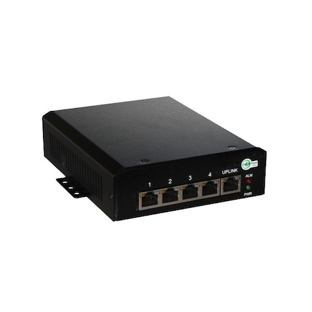 Tycon Systems 5 port High Power PoE Switch 48-56Vinput TP-SW5GD-BT