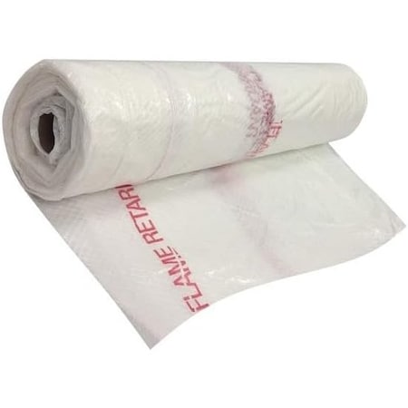 Farm Plastic Supply Flame Retardant Plastic Poly Sheeting 6 Mil - 20' x 100' Z-SRFR-PC-20x100-4001