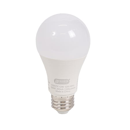 Bergen Industries LED Stk Light Bulb, 1100 lm, 12W, PK5 1250STK
