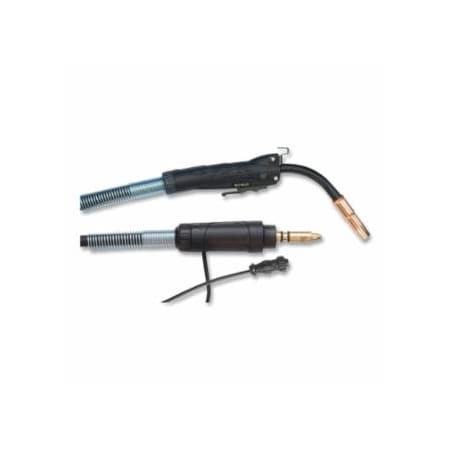 Best Welds MIG Gun For Tweco Consumables, 250 A, 15 ft, Miller Connector, 0.030 in to 0.035 in Wire 900-250153035M