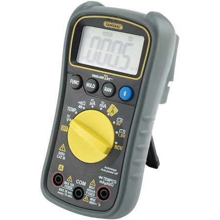 General Tools GENERAL ToolSmart TS04 Digital Multimeter, Battery, Digital Display TS04