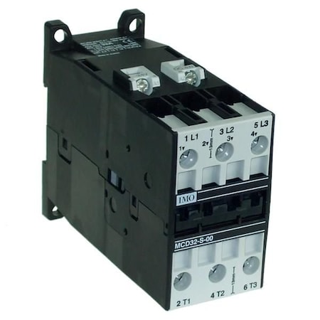 Imo Automation Contactor 3 Pole Open 15kW 24VDC Coil MCD32-S-00=24