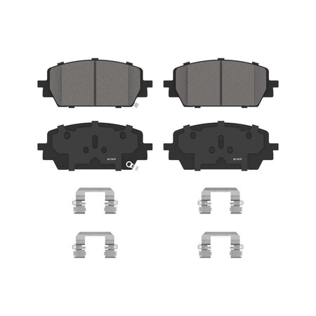 Wagner Brake QuickStop Front Disc Brake Pad Set Ceramic,  ZD2380