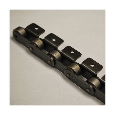 Tsubaki Double Pitch Oversize Conveyor chain, 10 ft OAL, 1 P, 5/8 Dia x 0.313 in W Roller C2042A18LRB