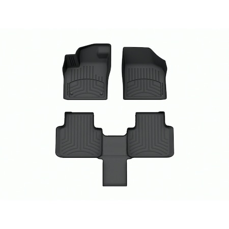 Weathertech Black, Front and Rear FloorLiner HP 4415501-4410842IM