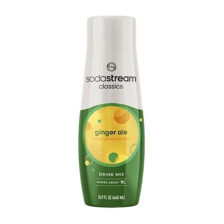 Sodastream Classics Soda Drink Mix, Water, Ginger Ale, 14.9 fl-oz Bottle 1424201012