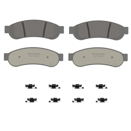Wagner Brake OEX Rear Disc Brake Pad Set Premium Semi - Met,  OEX1334AM