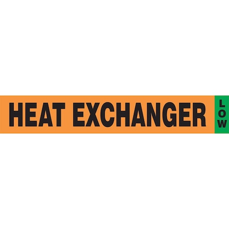 Accuform IIAR COMPONENT MARKER HEAT EXCHANGERL RAC734