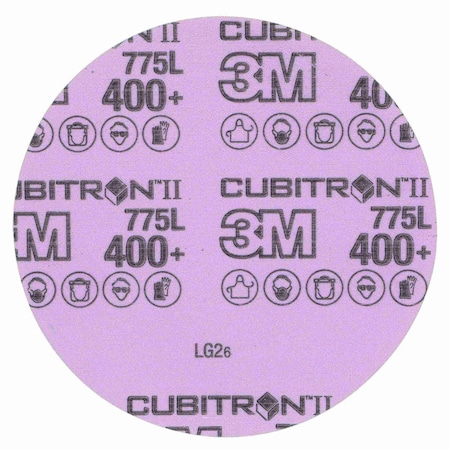 3M Cubitron Hookit Film Disc 775L, 400+, 3 In 7100145477