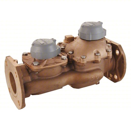 Badger Lead-Free Bronze Turbine Flow Meter 109-3564