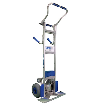 Sano Liftkar Pro Fold-L Pistol Grip Stairclimbing Hand Truck 310 Lbs. Cap., Non-Marking Wheels XWL SP14FL02PI74