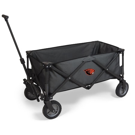 Picnic Time Family Of Brands NCAA Oregon State Beavers Adventure Wagon Folding Wagon - Wagon Cart 739-00-679-484-0