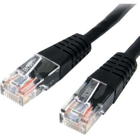 Startech.Com 50ft Black Molded Cat5e UTP Patch Cable M45PATCH50BK