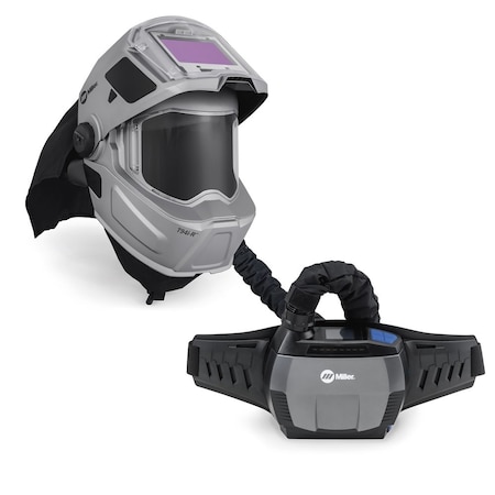 Miller Electric PAPR System, T94i, Helmet, Belt-Mount, Universal 292754