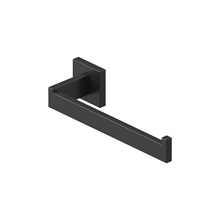 Deltana 10-in TOWEL HOLDER, SINGLE POST, MM SERIES in Paint Black MM2008-19