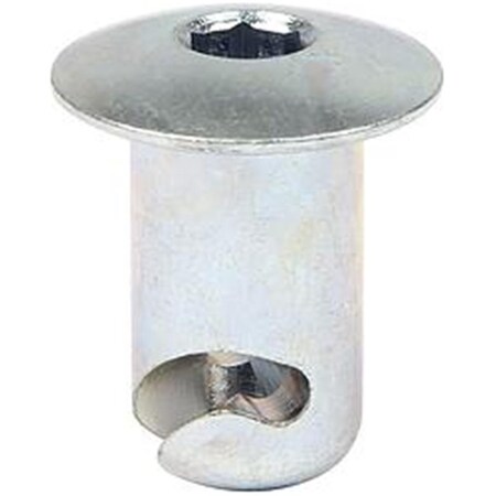 Allstar Performance 0.44 x 0.55 in. Oval Allen Head Steel Button Fasteners, 10PK ALL19164