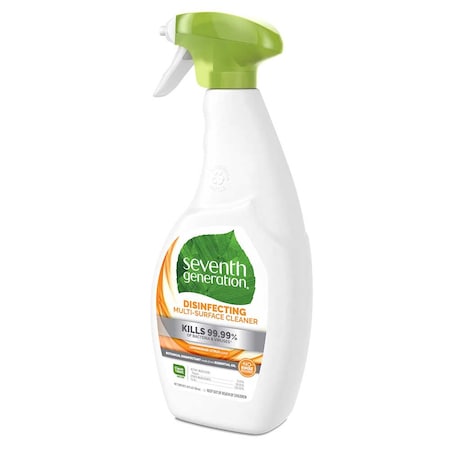 Seventh Generation Multi Surface Lemongrass Citrus Disinfectant Cleaner, 26 Ounce, 8PK 22810