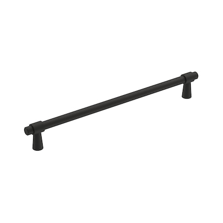 Amerock Destine 8-13/16 in 224 mm Center-to-Center Matte Black Cabinet Pull BP36861FB