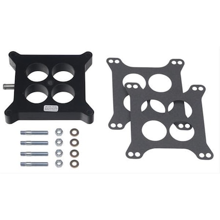 Track Usa 1 in. Performance Carburetor Plastic Spacers - Black TR3574384