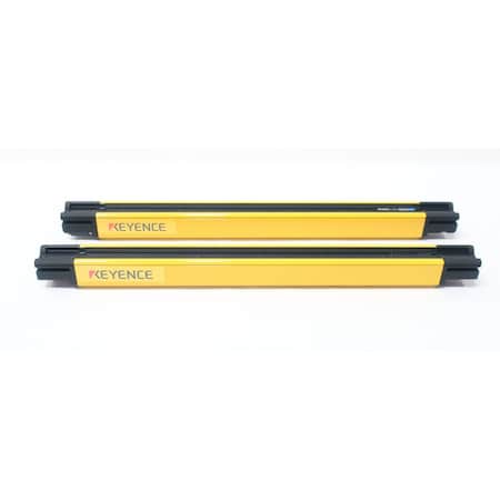 Keyence LIGHT CURTAIN SET 24V-DC SL-V28HM-T SL-V28HM-R