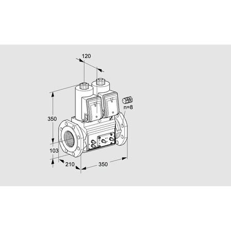 Honeywell Kromschroder VCS8100F05NNWR3E/MMMM/PPPP KS88207218