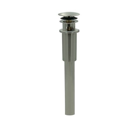 Mountain Plumbing Dome Lavatory Drain w/ Overflow and EZ-CLICK Soft Touch in Polished Chrome MT745-3/CPB
