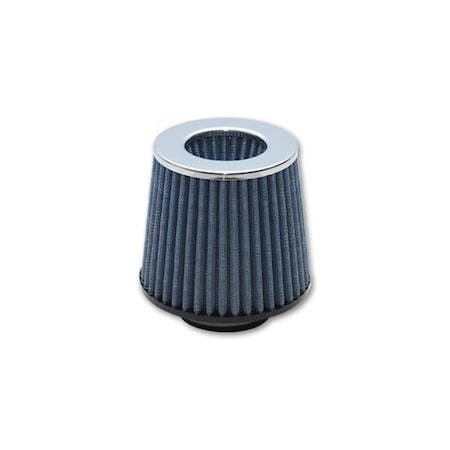 Vibrant 2161C Open Funnel Air Filter Cold Air Intake, 4.5 In.  Blue V32-2161C