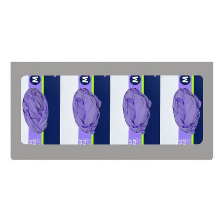 Origin Dispensing Solutions Glove Dispenser-Quad-Clear-ABS-Beige GL40X02BG