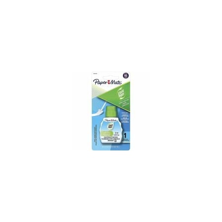 Paper Mate Liquid Paper Fast Dry Correction Fluid, 22 mL, Bright White, Fast-drying, Spill Resistant, 6PK 5640415K