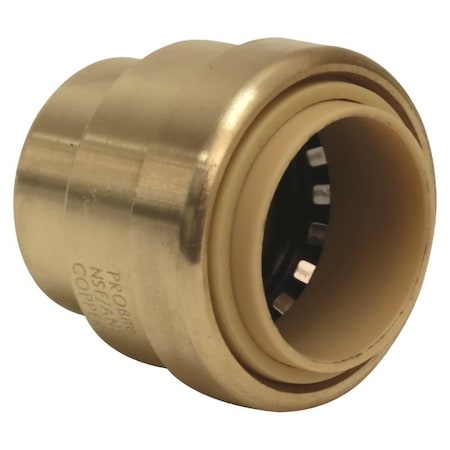 Probite 633-003HC/LF816R End Cap, 1/2 in, Brass 6633-003