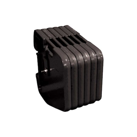 K&M Mfg Side Weight Brackets for Weight Box Hold Up to 6 Weights Pair Green Powder Coat 2480