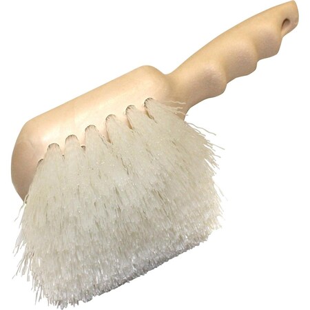 Protectionpro 9 in. Nylon Utility Brush - White PR529789