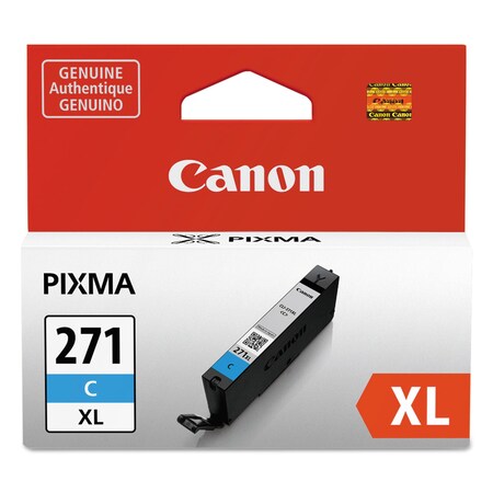 Canon High-Yield Ink 0337C001 (CLI-271XL), Cyan 0337C001