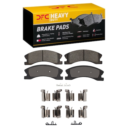 Dfc Heavy Duty Disc Brake Pad Set, 1214-0945-01