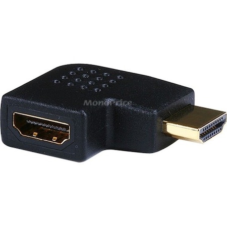 Monoprice HDMI Port Saver, Right Angle, (MtoF), 270 4860