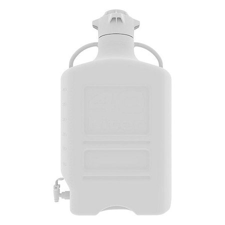 Zoro Select Carboy, HDPE, 771 mm H, White 152-5221-OEM