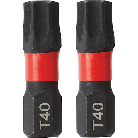 Do It Best 1'' T40 Torx Impact Ready Screwdriver Bit, 2PK QJDIB-SC-036