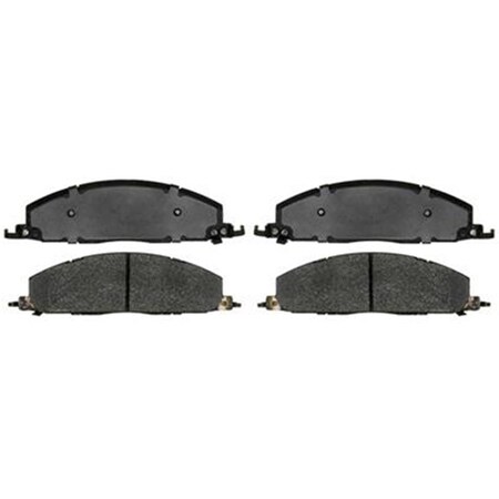 Rm Brakes PGD1400M Semi Metallic Brake Pad Set - Professional Grade R53-PGD1400M