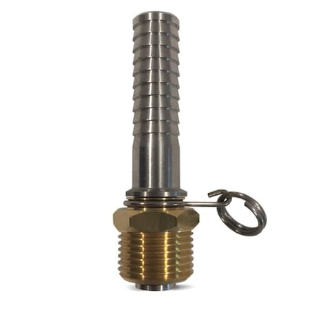 Sani-Lav Brass swivel Adapter, 3/4" MGHT N36