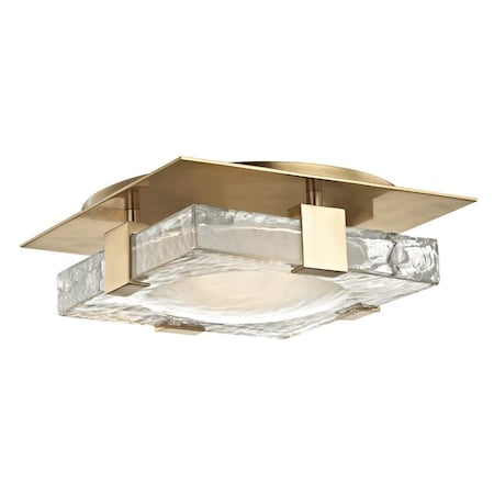 Hudson Valley Lighting Bourne 1 Light Wall Sconce 10.5 In. Aged Brass 9811-AGB