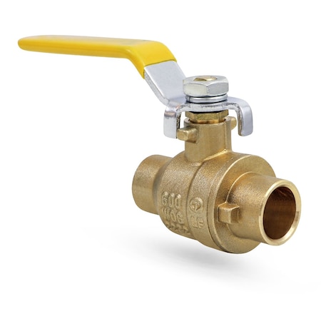 Everflow SWT Full Port Ball Valve, Brass 1/2" 605C012-NL