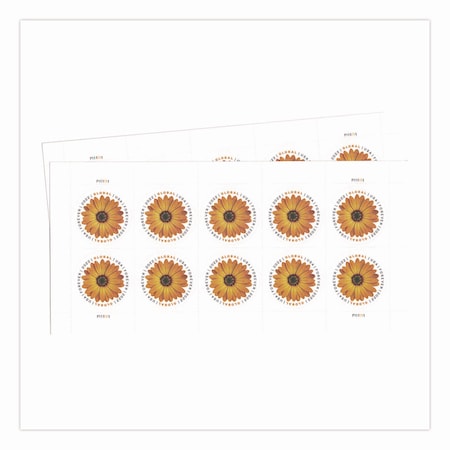 United States Postal Service Global Forever Stamps, Floral, 20 Stamps USPS4EVGLOB