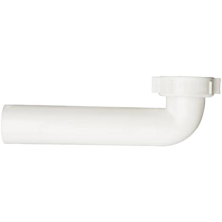 Keeney Mfg 1-1/2'' x 15'' White Plastic Waste Arm 104AWK