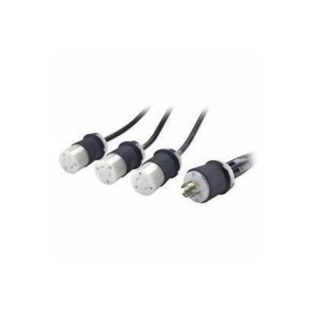 Apc Splitter Power Cord, L21-20P, SJ, 2, 4, 6 ft. AP9883