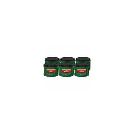 Folgers Ground Classic Decaf Coffee, Medium, 19.2 oz Per Canister, Ground, Classic, Decaffeinated, 6PK 30406