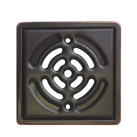 M-D Building Products PROVA DRAIN GRATE Bronze Two Holes 80217