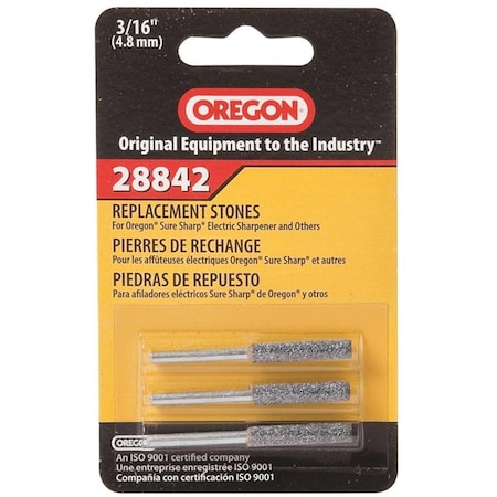 Noregon Systems Oregon Cutting Systems  Heavy Duty Replacement Sharping Stone, 0.18 in 1231885