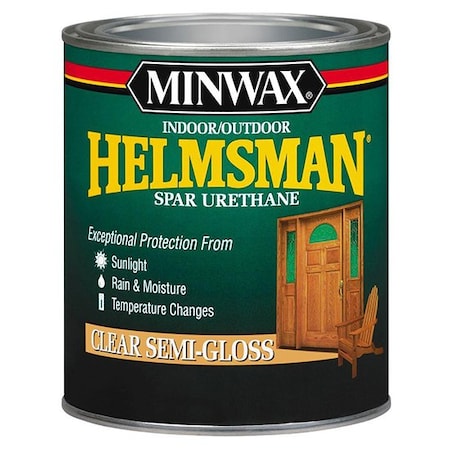 Helmsman 1 Qt Clear Indoor/Outdoor Spar Urethane, Semi-Gloss 63210