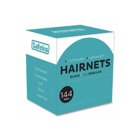 Safeko HAIRNET, 24 in, LIGHTWEIGHT, ULTRA COMFORTABLE, 144PK 863-HAIRNET